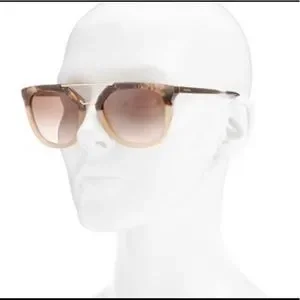 Prada | Accessories | Copy Prada Tortoise And Gold Cinema  display picture 3